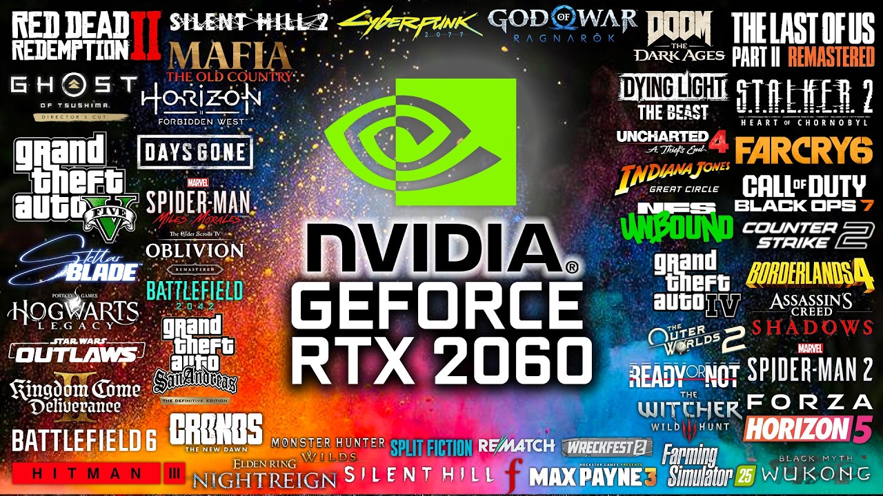 RTX 2060 in 2025 - Test in 60 Games