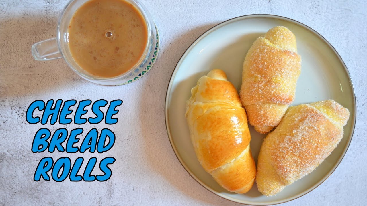 HOW TO MAKE FILIPINO CHEESE BREAD ROLLS (RECIPE #83) | SWEET AND CHEESY BREAD ROLLS
