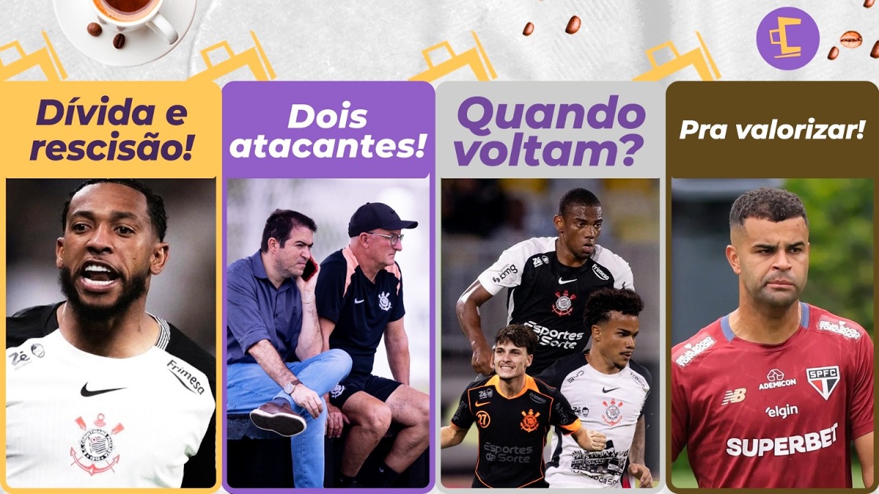 Corinthians paga dívida com Martínez em rescisão; veja valor l 2 atacantes na mira l Alisson cavada?