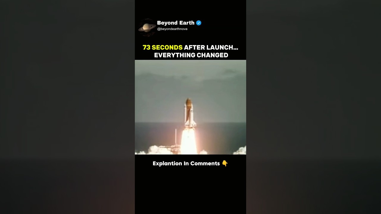 73 Seconds After Launch&hellip; Everything Changed 🚀 💔