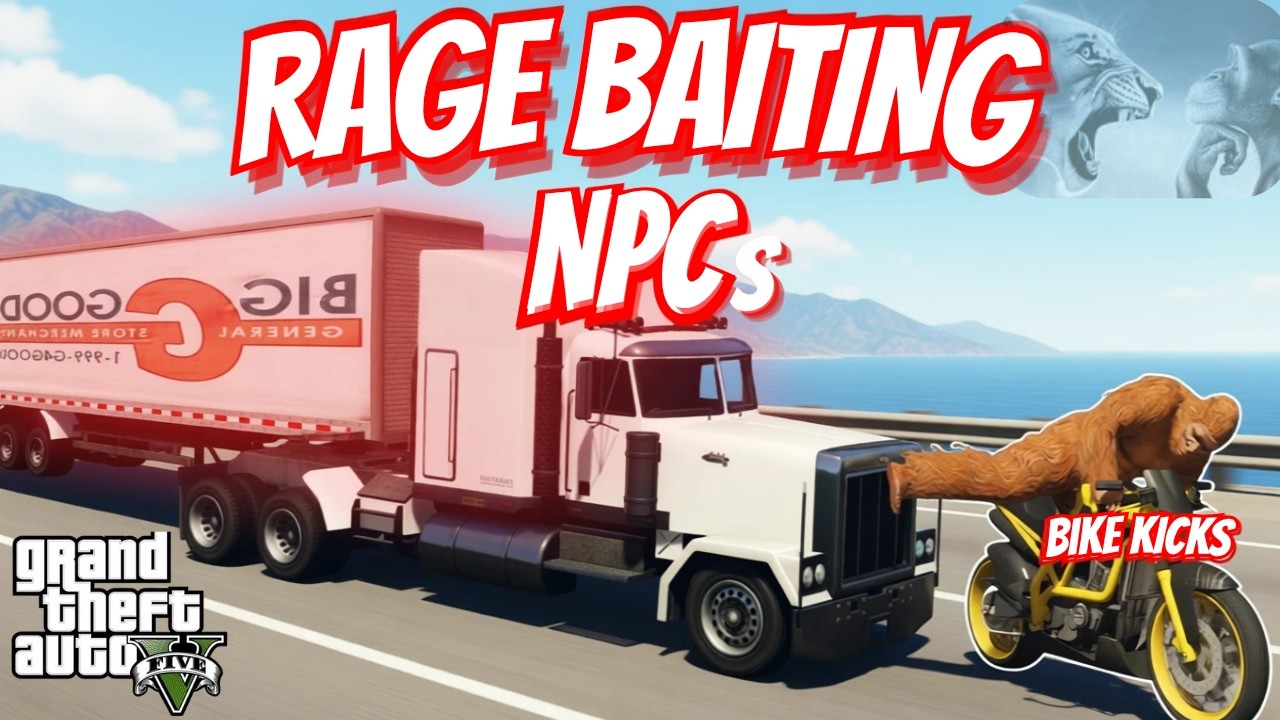 Rage Baiting the most Unhinged GTA 5 NPCs💀