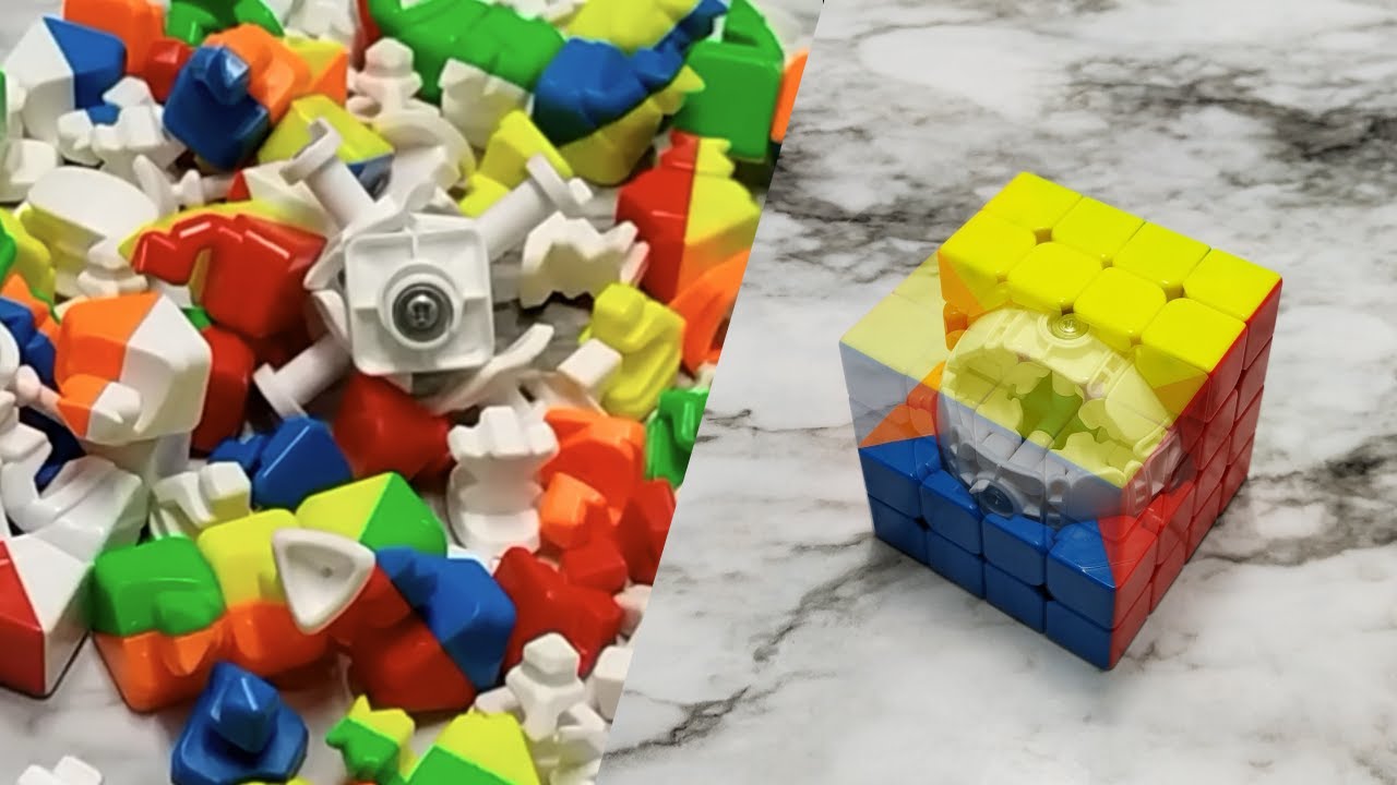 How to assemble a 4x4 Speedcube! Full tutorial