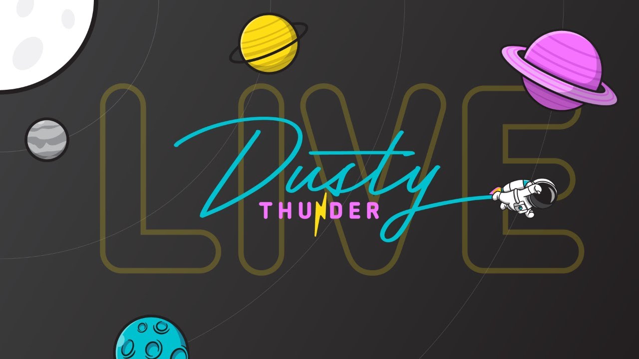Candy Thunder Bday Celebration! LIVE #storytime with Dusty Thunder - August 17th, 2025