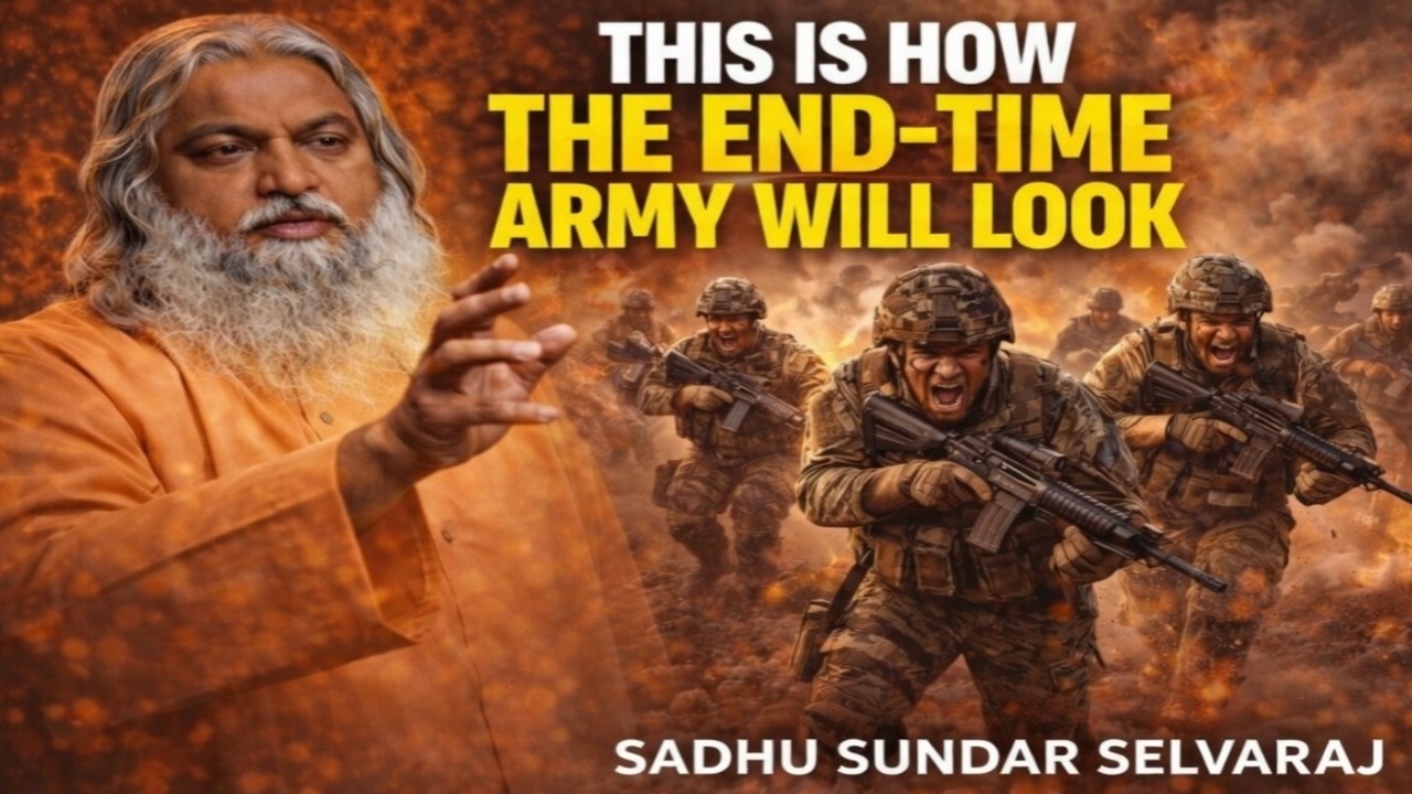 THIS IS HOW THE END-TIME ARMY WILL LOOK 🔥 | SADHU SUNDAR SELVARAJ
