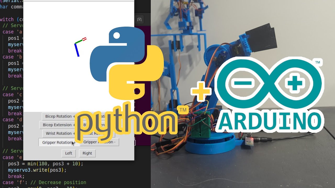 Build and Control Arduino Robot with Python - Bluetooth Guide + Giveaway!