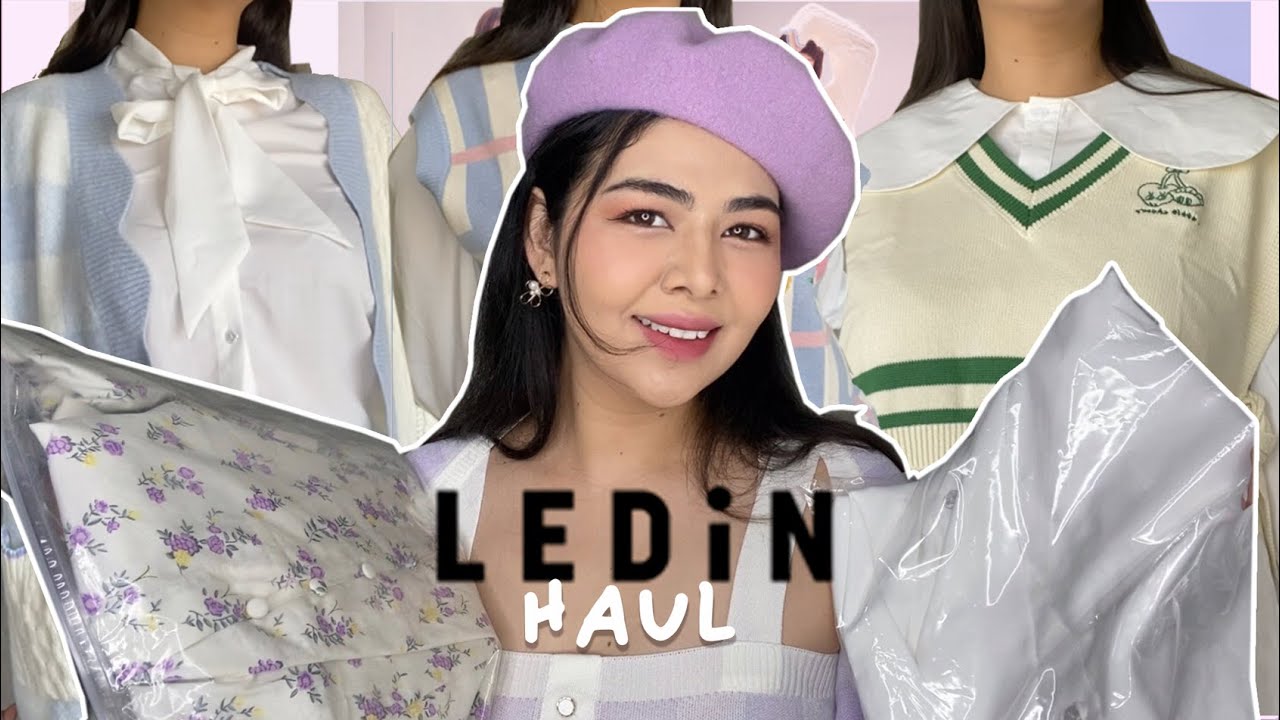 PROBANDO la tienda de ROPA COREANA más *CUTE* del internet | LEDiN HAUL 🇰🇷🤩