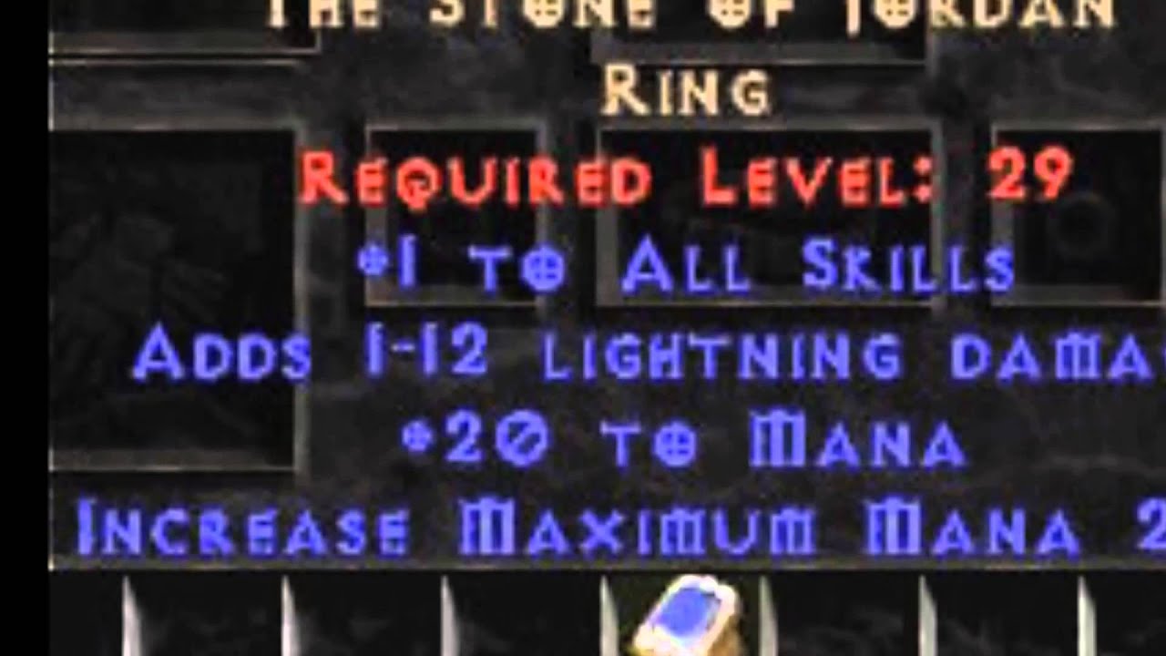 Stone of jordan (Diablo 2)