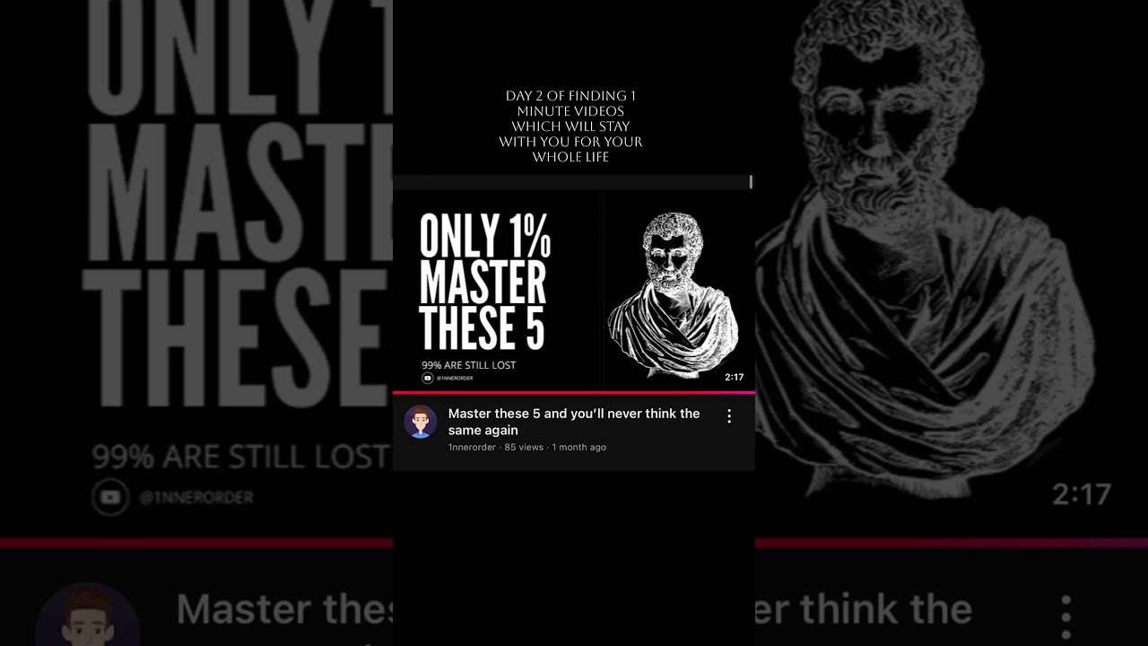 Be in the 1% club 