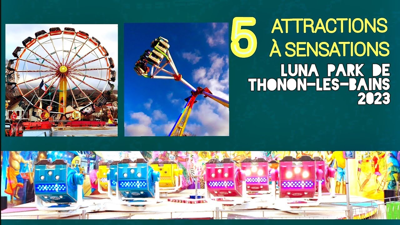 Le Luna Park d'hiver de THONON-LES-BAINS 2023