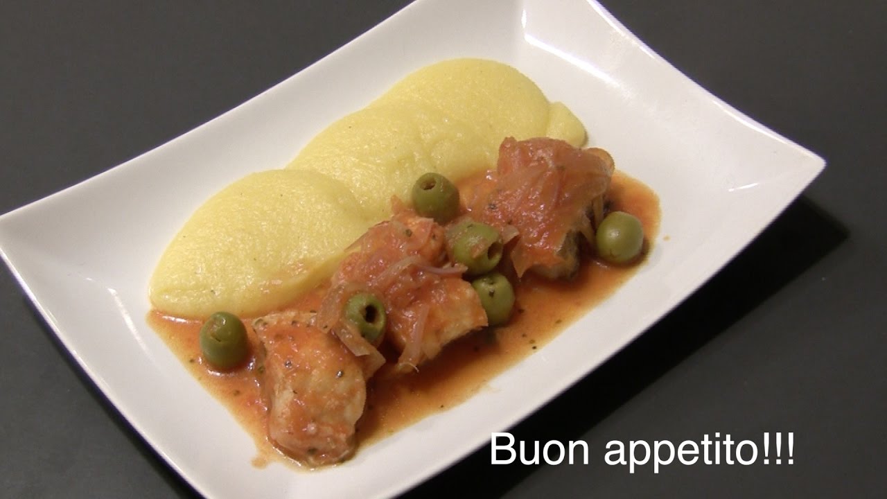 Baccal&agrave; con pomodoro e olive:  secondo di pesce veloce e buonissimo