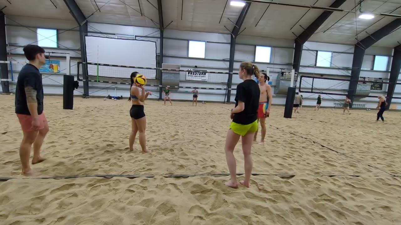 Sandbar Coed Quads A 3/17 Game 1 Set 2
