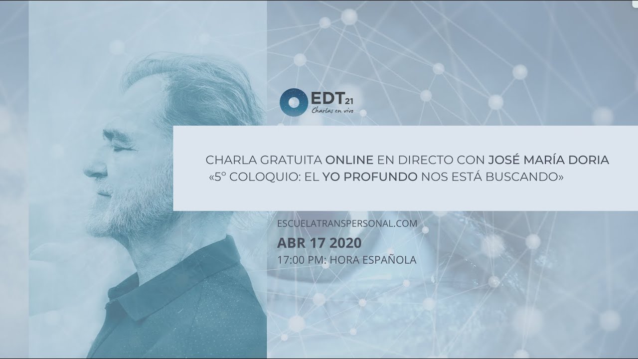 4º Coloquio con José María doria: Hablemos de la muerte y de la gestión de duelo- CHARLAS EDT21