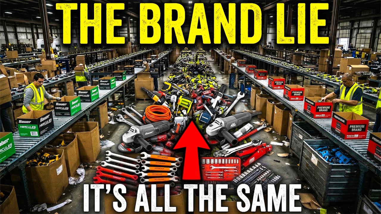 15 Harbor Freight Tools That Are IDENTICAL to Name Brands (The Brand Name Lie)