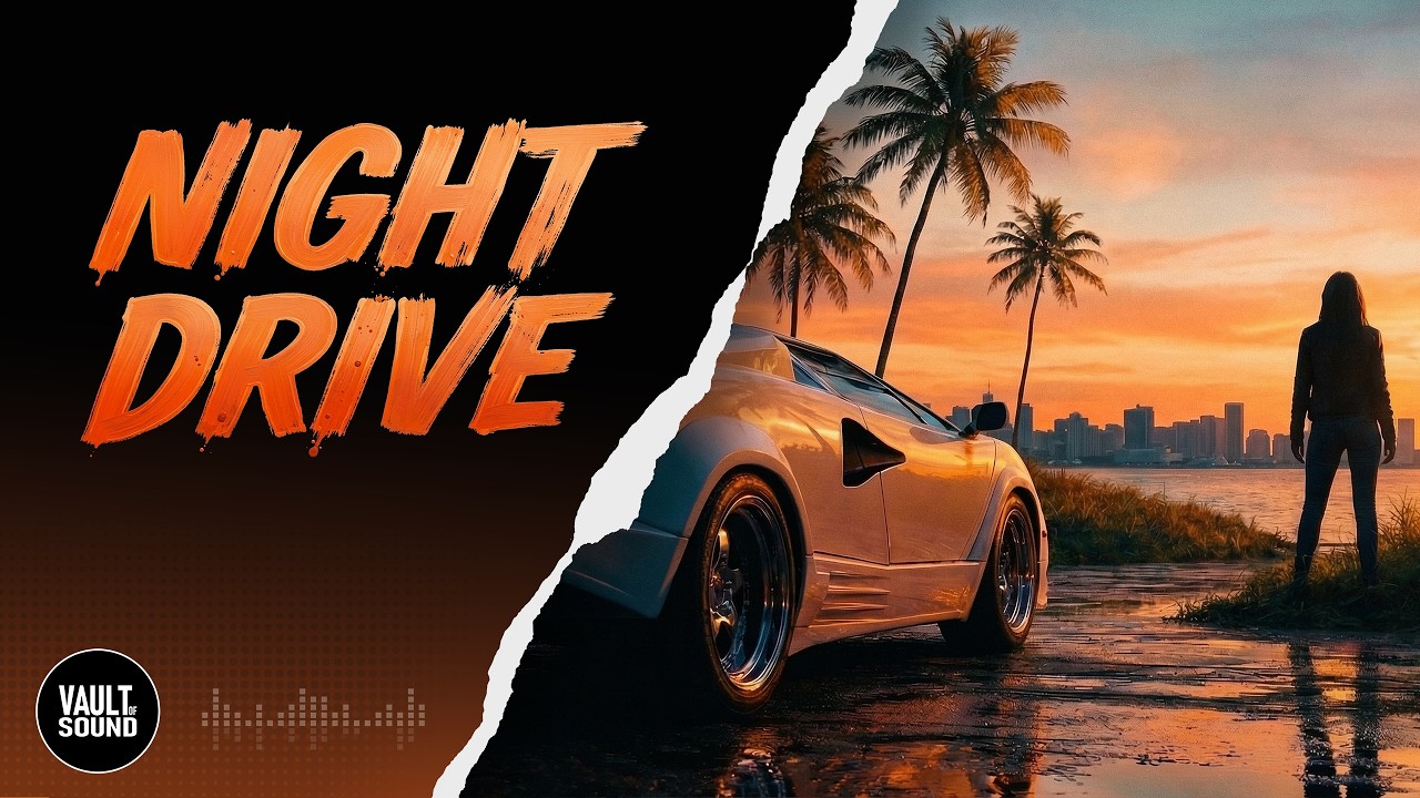 Neon Coast – 80s Night Drive Synthwave | Retro Sunset Lo-Fi Music