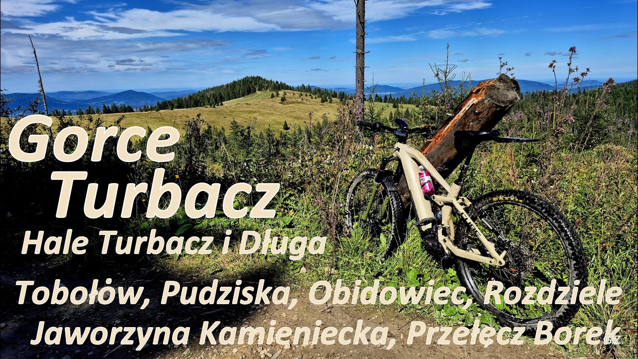 Turbacz. Pętelka w Gorcach z widoczkami na Tatry. #turbacz #emtb #djimini4pro #gopro10