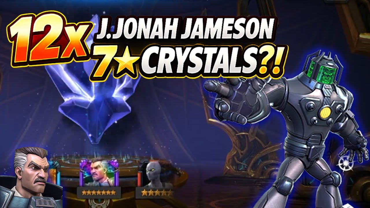 12x J. Jonah Jameson 7★ Crystals… WE GOT HIM... SORTA! - Marvel Contest of Champions