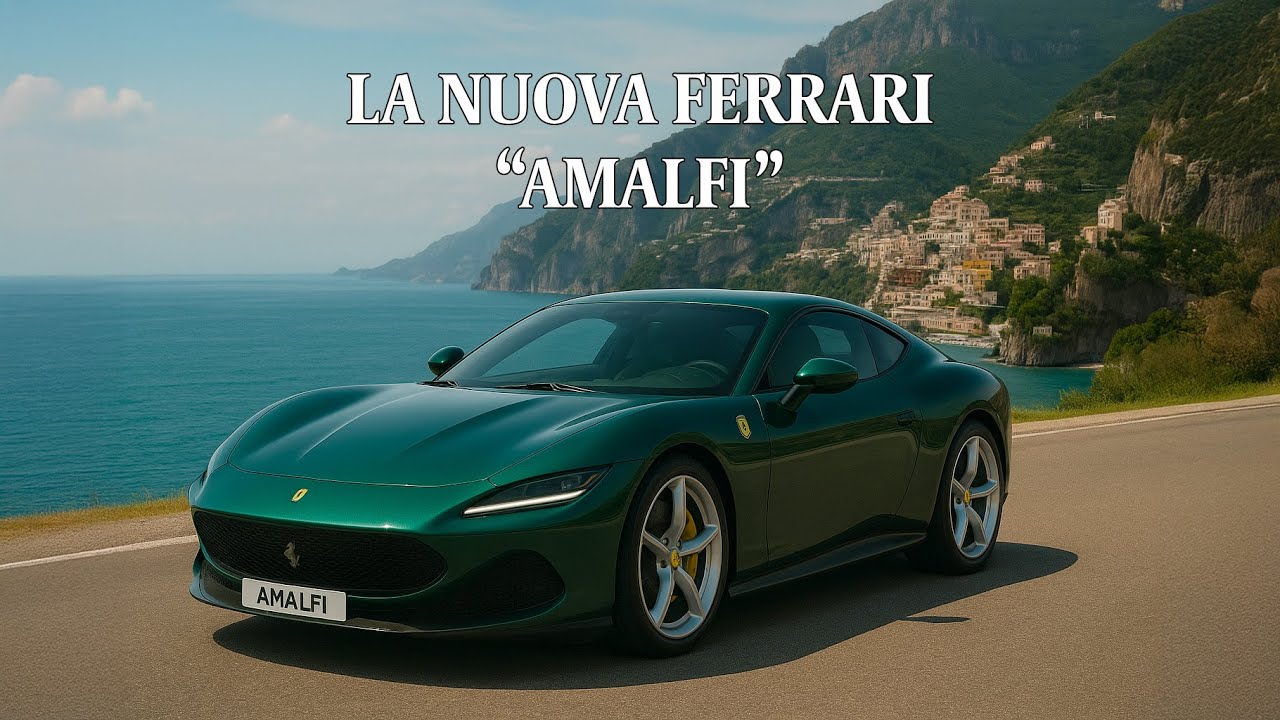 WORLD PREMIER FERRARI AMALFI - SPETTACOLO FUOCHI D'ARTIFICIO PRESENTAZIONE FERRARI