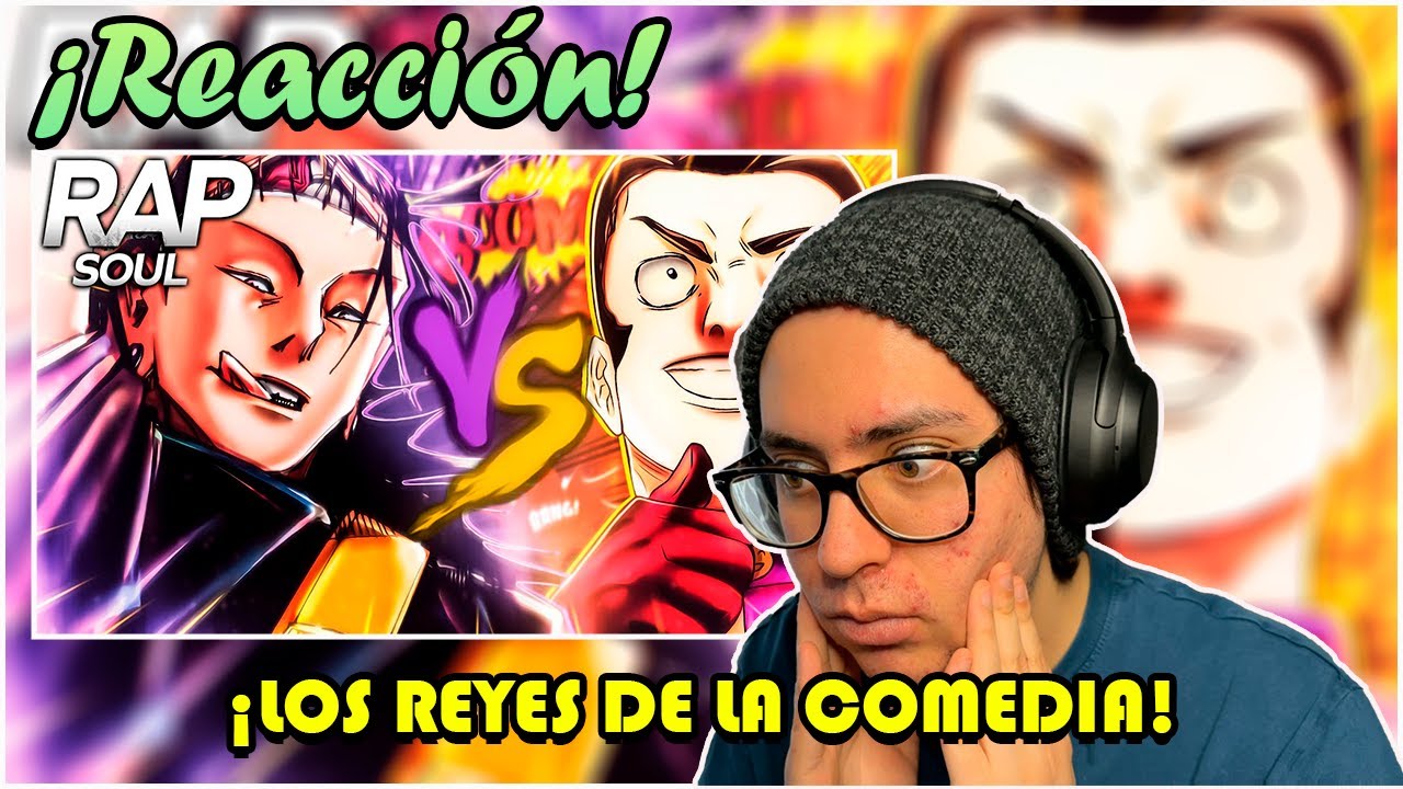 TAKABA VS KENJAKU RAP (Jujutsu Kaisen) - Hora de la Comedia | SoulRap ft. @MegaRMusic | (Reacción)