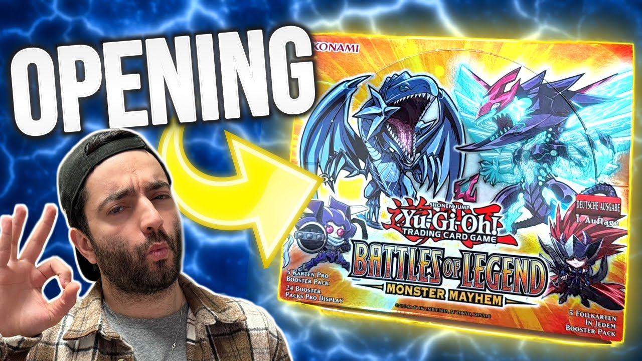 Yu-Gi-Oh! Battles of Legend – Monster Mayhem Display Opening & Pulls!