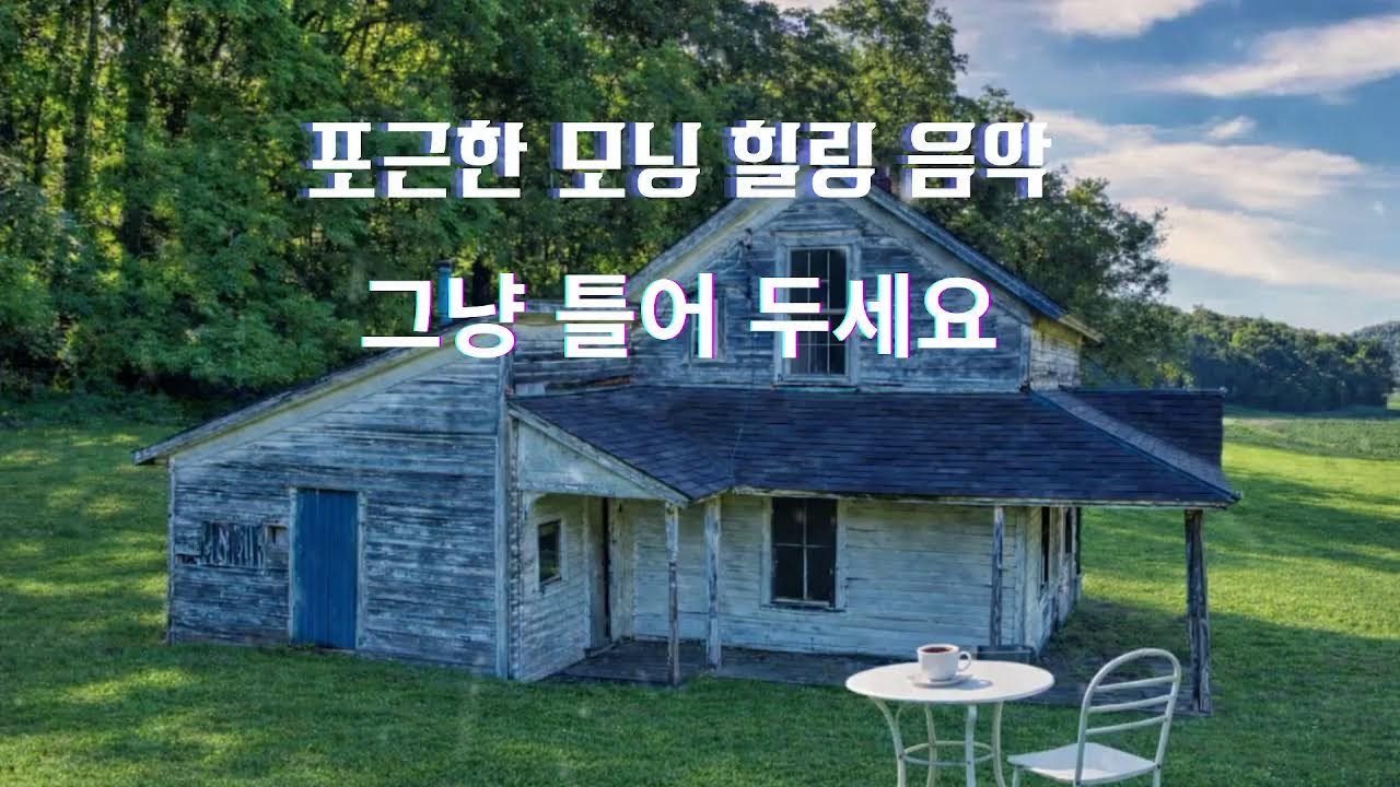🌿 매일 아침 라이브로 함께하는 포근한 힐링 음악 부드러운 음악과 함께 하루를 채워요