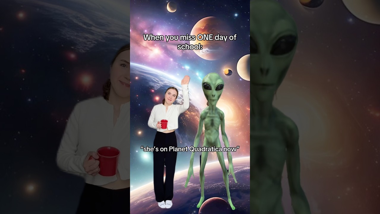 When you miss ONE day of school #pov #comedy #skit #relatable