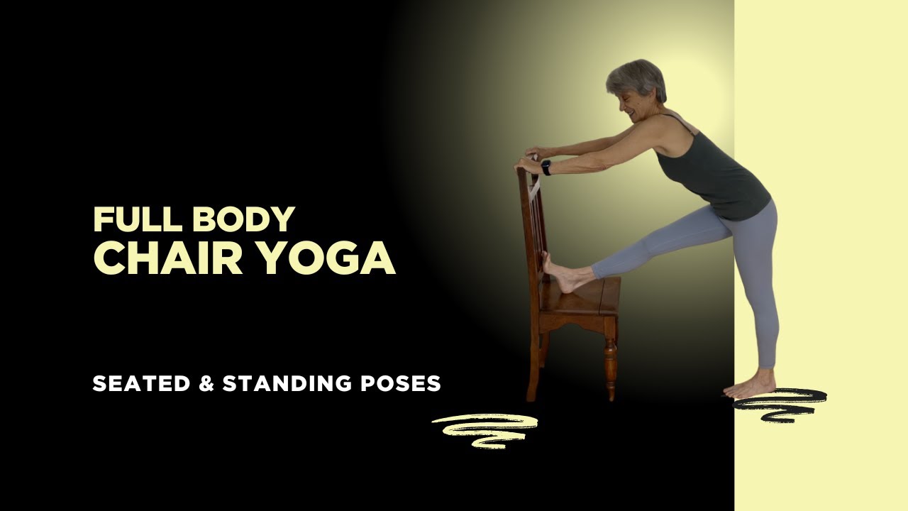 Chair Fitness: Accessible poses for mobility | Yoga with Rita - Fulcrum Blu