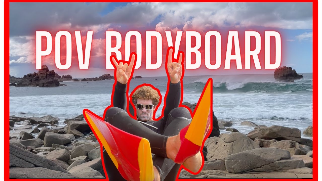 SURF POV I BODYBOARD I SESSION GLASSY  I BRETAGNE I GOPRO I RAW CUT