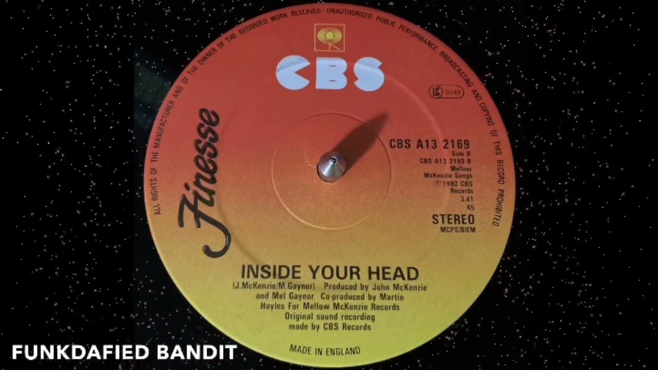 FINESSE &bull; INSIDE YOUR HEAD 1982 CBS RECORDS