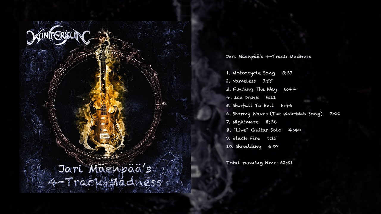 Wintersun - Jari M&auml;enp&auml;&auml;'s 4-Track Madness (Official Full Album) (Legendary Early Demos)