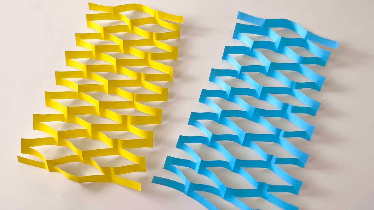 【七夕折り紙】超簡単！天の川の作り方 折り方 Origami Easy Milky Way Paper Craft DIY 飾り 装飾