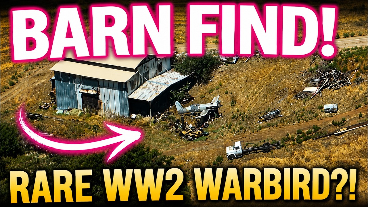 🚨✈️ IS THIS A RARE WARBIRD in a BARN… or something else entirely? ✈️🚨 S1 | Ep 6 Plane Crazy Life