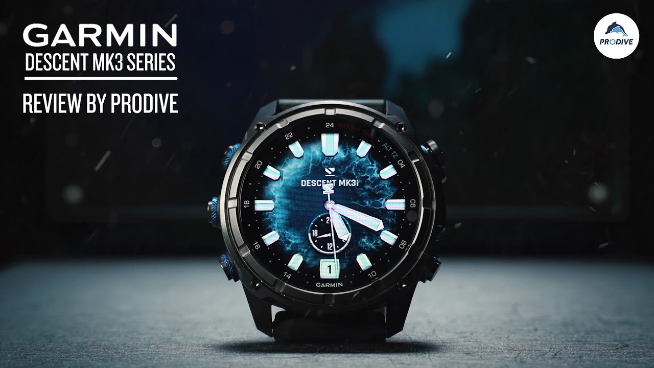 GARMIN Descent MK3 Series Review by Prodive