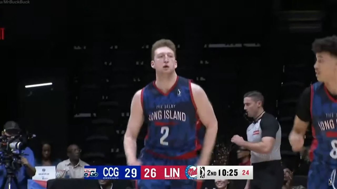 Danny Wolf full highlights - G-League debut - 15 Points, 11 Rebounds, 2 Assists, 3 Steals, 2 Blocks