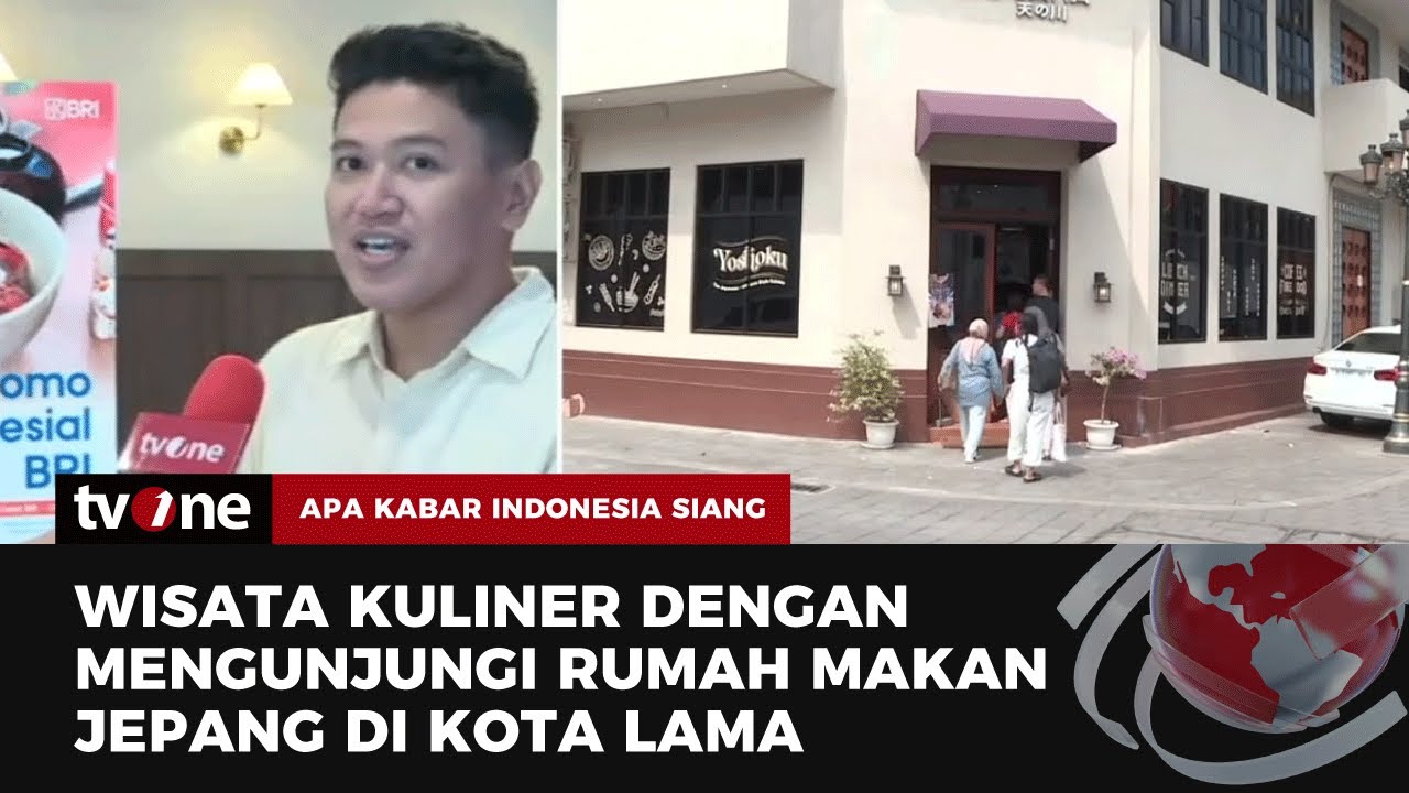 Rumah Makan Jepang Amanogawa di Semarang jadi Daya Tarik Wisatawan | AKIS tvOne