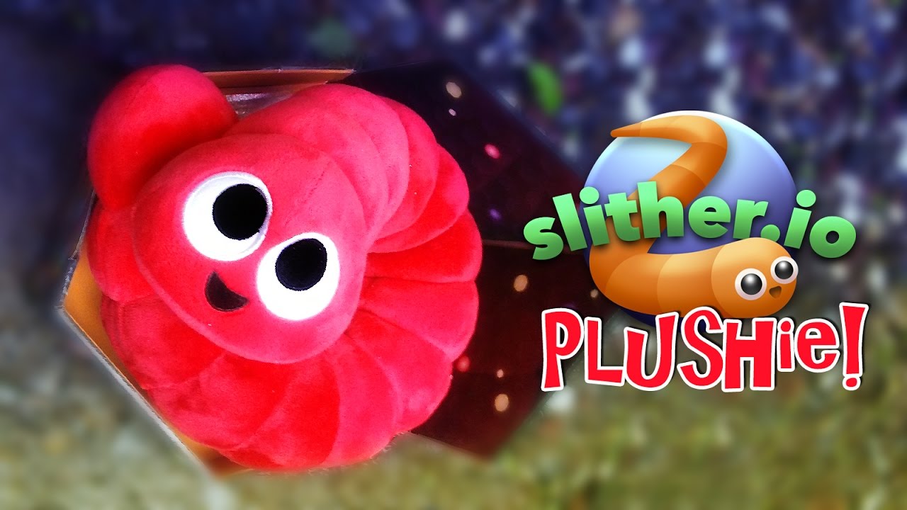 Slither.io Plush Unboxing! Bendable Plushie by Bonkers Toys!