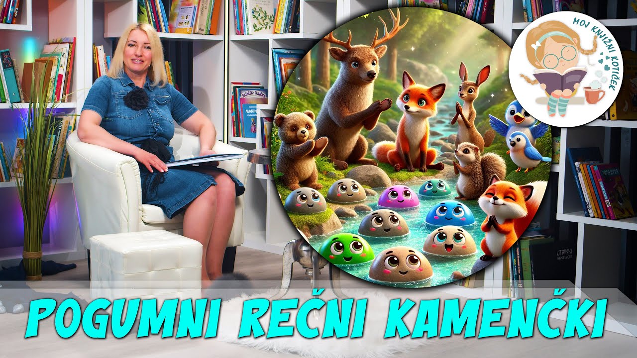 POGUMNI REČNI KAMENČKI &ndash; pravljica za lahko noč