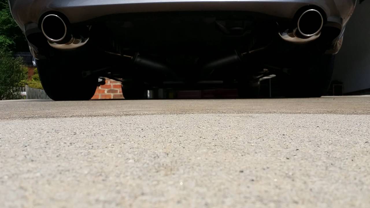 2012 M56 Exhaust With New OEM Sport Mufflers 2-1/2