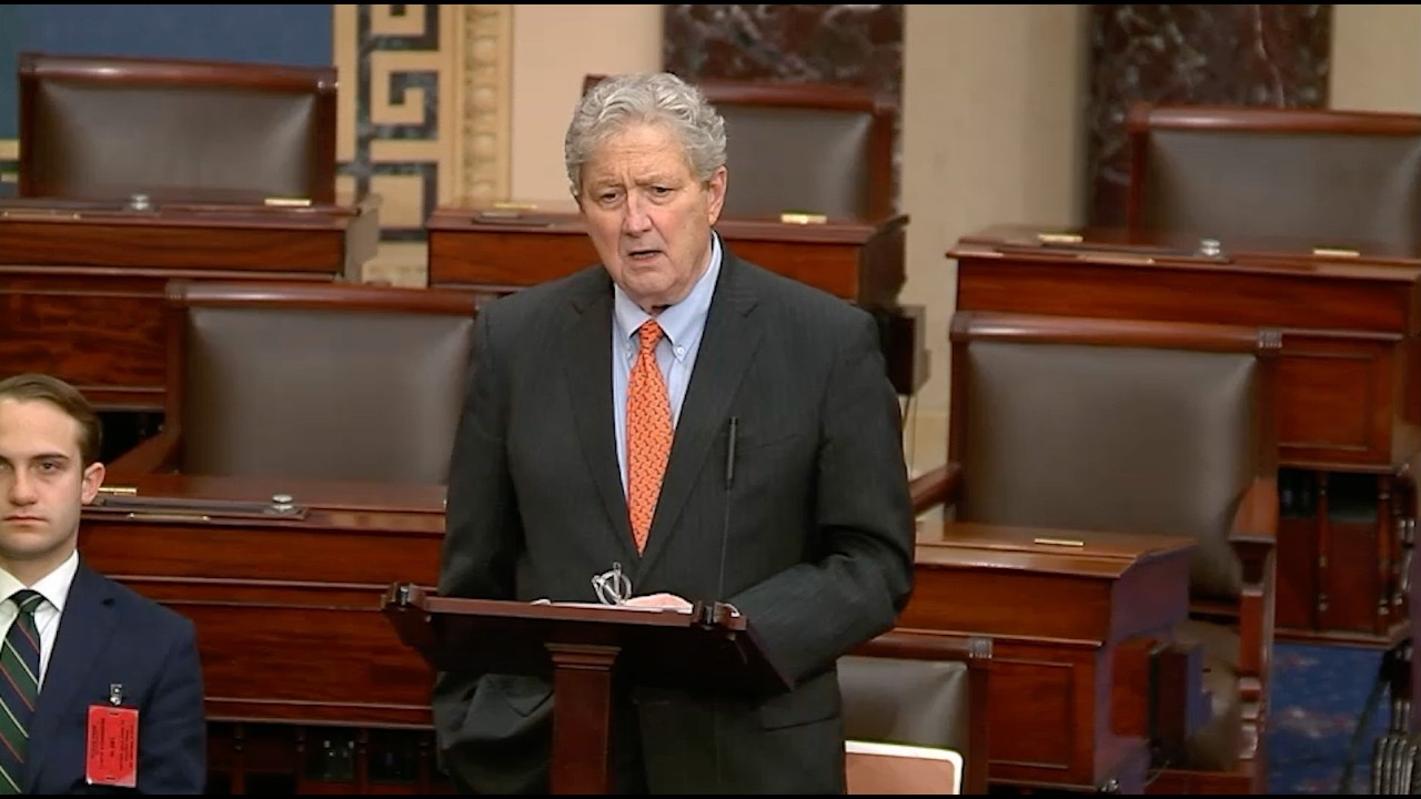 Kennedy on U.S. Senate Floor: One Big Beautiful Bill increases Americans' wages faster than prices