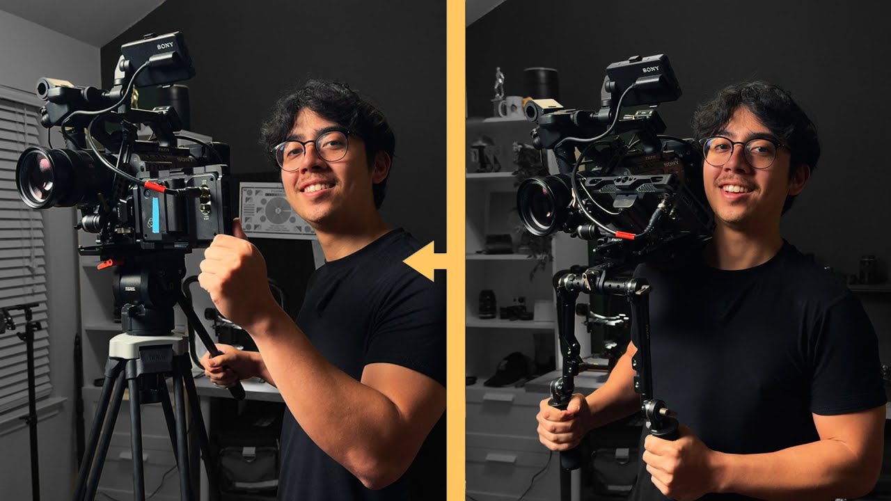 Switching between shoulder rig and tripod! | My Sony FX6 Build