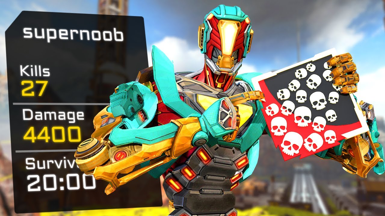INSANE PATHFINDER 27 KILLS & 4400 DAMAGE IN SEASON 20 (Apex Legends Gameplay)