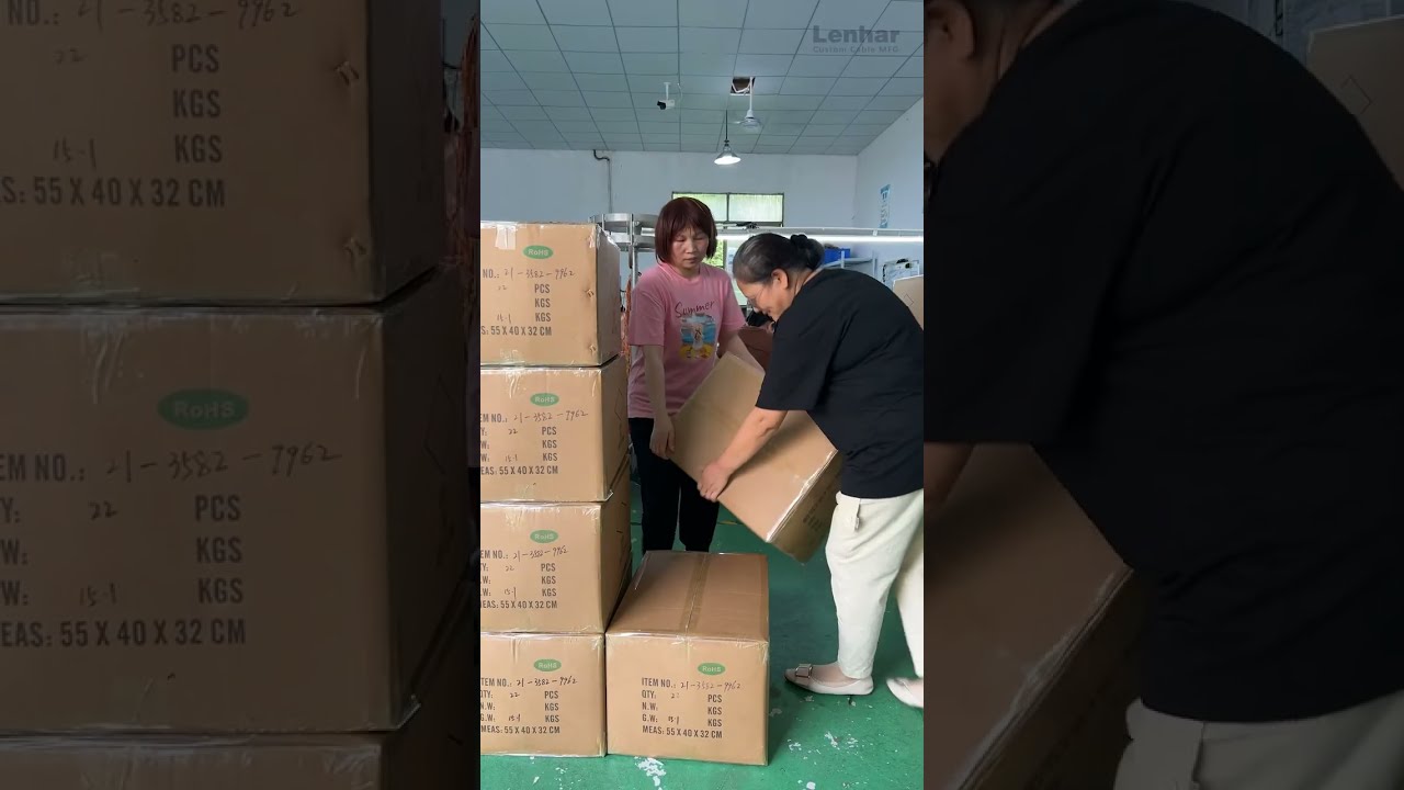 Wire harness manufacturer  carton box packing