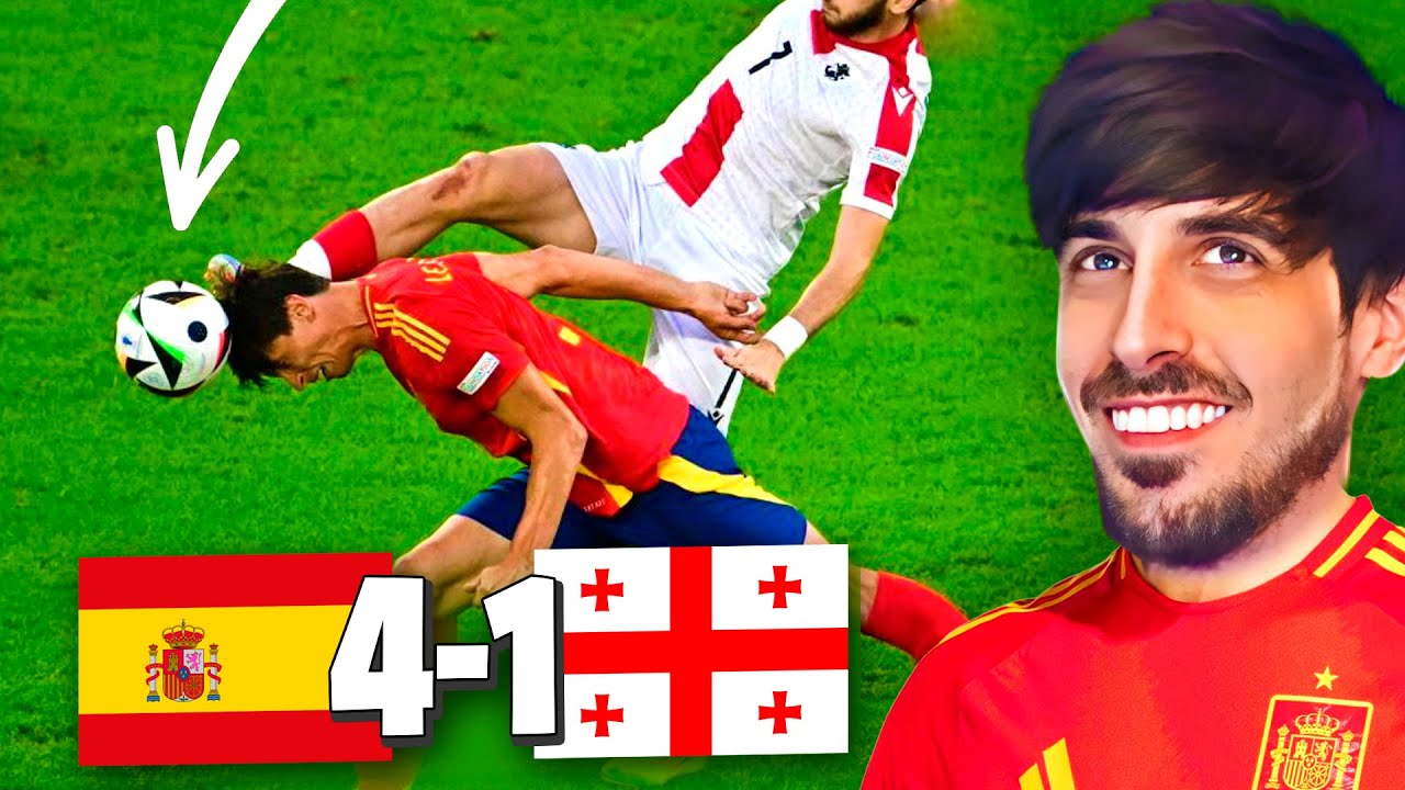 ALEXBY REACCIONA A ESPAÑA 4-1 GEORGIA | Octavos de Final Eurocopa 2024
