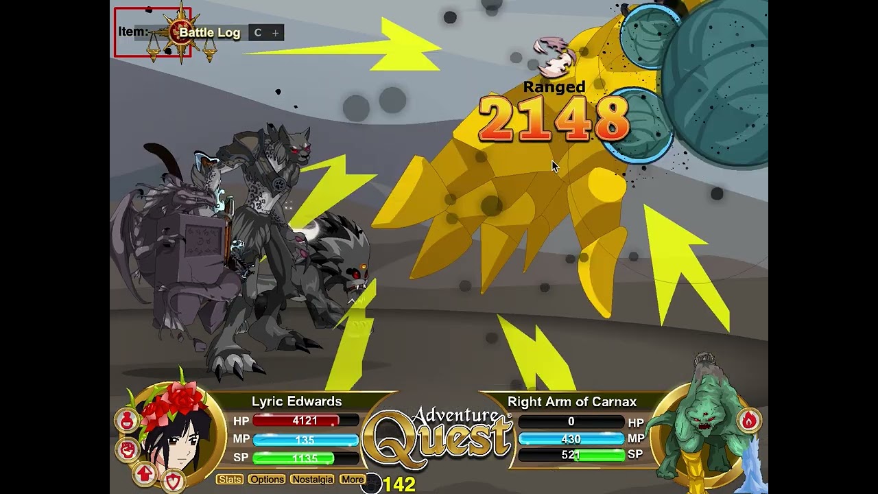 Adventure Quest - FDBR, Fun with Mogster Suit