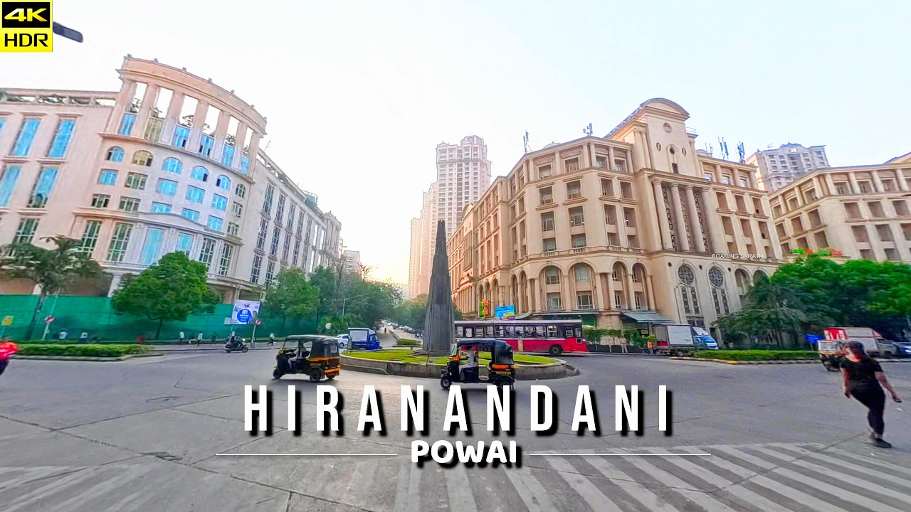 Hiranandani Gardens Drive | Mumbai’s Neo-Classical Cityscape 