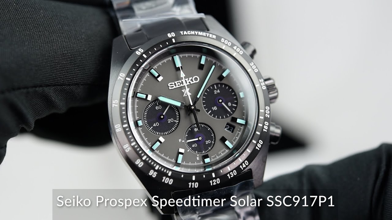 Seiko Prospex Speedtimer Solar SSC917P1