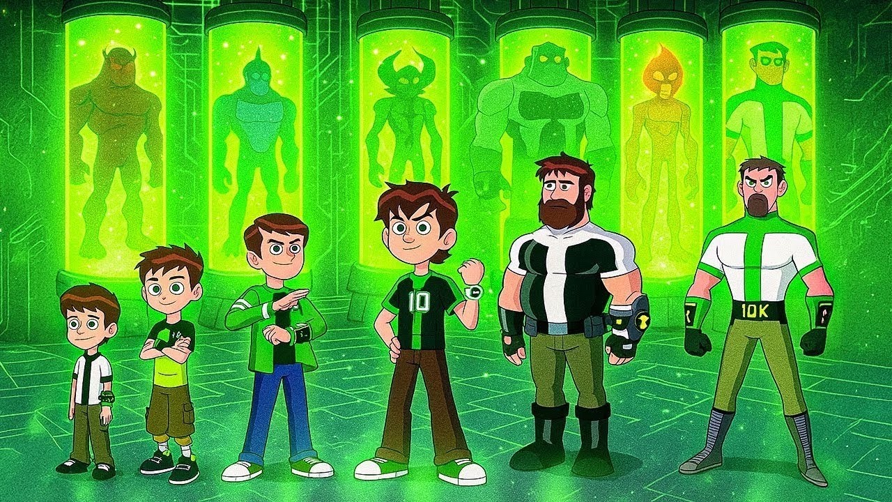 All Versions of the Omnitrix in Every Ben 10 Series! 😱🔥 | Complete Evolution