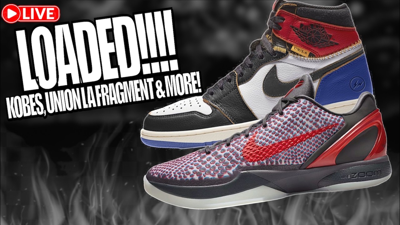 HUGE UPDATE! UNION LA JORDAN 1 FRAGMENT & KOBES, JORDAN 5s LOADED!