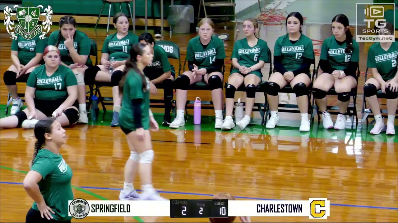 Springfield vs Charlestown - Girls MS Volleyball - 9/25/25