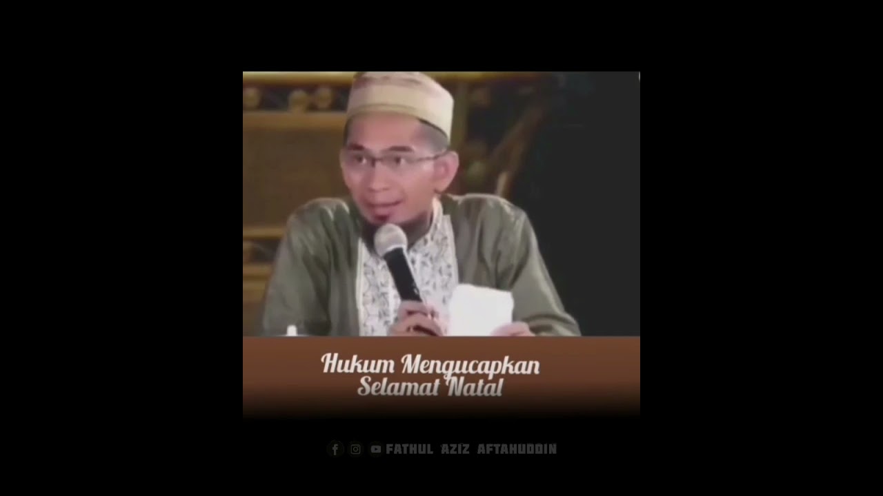Hukum Menyucapkan Selamat Natal  | Ust Adi Hidayat Lc | Ust Abdul Somad Lc