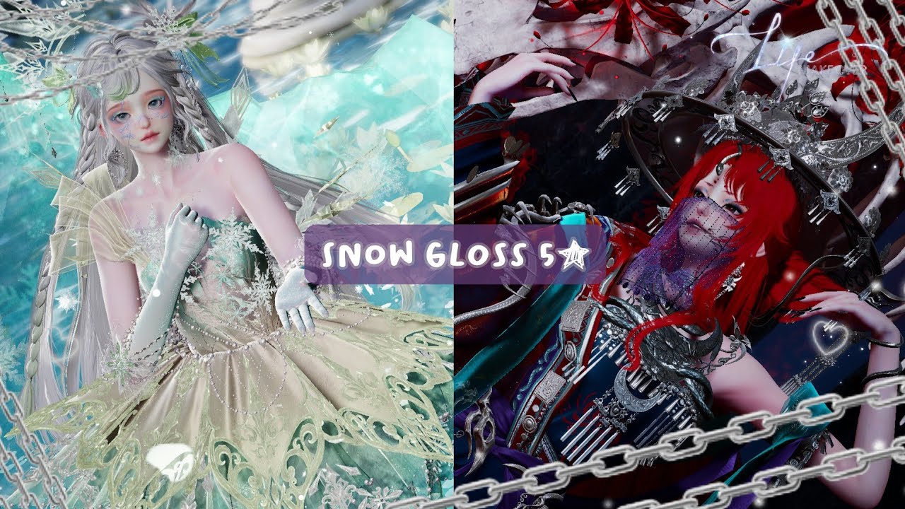 170 Pulls on Snow Gloss Lightchase + Showcase | Life Makeover